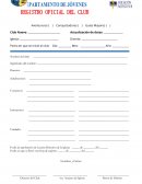 REGISTRO OFICIAL DEL CLUB