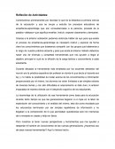Reflexión de Actividades