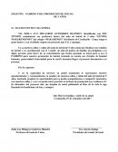 SOLICITO: PADRINO PARA PROMOCION DE INICIAL