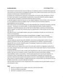 Ensayo de la Teoria amor