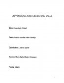 Informe mundial sobre el trabajo