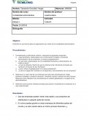 TAREA 1 Contabilidad administrativa. Procedimiento