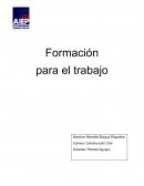 Formación para el trabajo