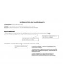 EL PRINCIPIO DEL QUE HACER PSIQUICO