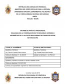 INFORME DE PRÁCTICA PROFESIONAL REALIZADA EN LA COORDINACIÓN DE TECNOLOGÍAS