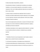 Pruebas situacionales Características y objetivos