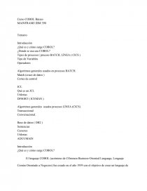 Curso COBOL Básico. Página 1