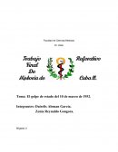 El golpe de estado del 10 de marzo de 1952.