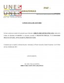 Constancias de estudio UNES Basico