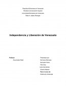 Independencia y Liberación de Venezuela