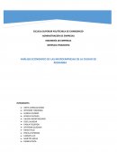 ANÀLISIS ECONOMICO DE LAS MICROEMPRESAS DE LA CIUDAD DE RIOBAMBA
