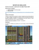 REPORTE DE SIMULACIÓN Nombre del simulador: Constructor de hoteles (Theme hotel)