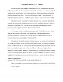 VALOR DE DINERO EN EL TIEMPO