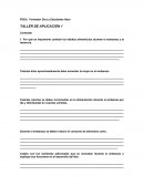 FDEH. Formador Dice y Estudiante Hace TALLER DE APLICACIÓN 1