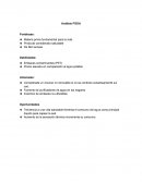 Agua embotellada Análisis FODA