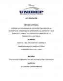 DISEÑAR UN PROGRAMA DE CAPACITACIÓN DIRIGIDO AL DOCENTE DE AMBIENTES DE APRENDIZAJE A DISTANCIA