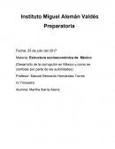 Estructura socioeconómica de México. Corrupción