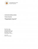 COSTEO DE OPERACIONES.-Organizador de Pared