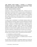 ¿Que aportes hacen Ausubel y Vygotsky a la practica pedagogica para que el aprendizaje sea significativo y tenga un sentido formativo para el ser humano?