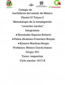 Metodología de la investigación “comedor escolar”