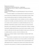 Formación Ciudadana, un aspecto de la relación escuela-comunidad