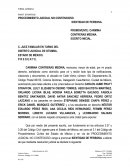 PROCEDIMIENTO JUDICIAL NO CONTENCIOSO