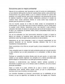 Soluciones para la mejora ambiental