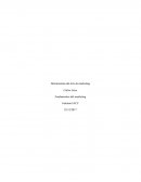 Herramientas del mix de marketing