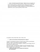 ¿Qué es la división funcional del trabajo? ¿Quiénes fueron sus impulsores?