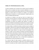 ORIGEN, FIN Y PROPORCIONALIDAD DE LA PENA