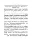 Teología de la liberación ensayo