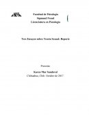 Tres Ensayos sobre Teoría Sexual: Reporte