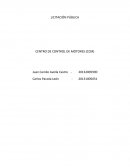 Licitación para centro de control de motores