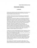 PSICOLOGIA GENERAL La Atención