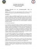ENSAYO: DESAFÌOS DE UNA MACROECONOMÍA PARA EL DESARROLLO