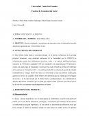 TEMA: DESECHOS DE ALIMENTOS