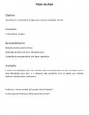 Reconhecer a importância da água para uma boa qualidade de vida.