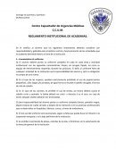 REGLAMENTO INSTITUCIONAL DE ACADEMIAS.