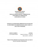 CASO: PAGO DE PENSIONES