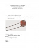 Sistema de alarma a 2 tonos mediante LDR