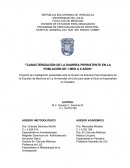 Caracterización de la diarrea persistente en la población de 1 mes a 5 años