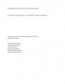 AVANCE DEL TRABAJO FINAL: ANÁLISIS DEL PÚBLICO OBJETIVO