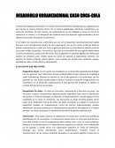 DESARROLLO ORGANIZACIONAL DE COCA COLA