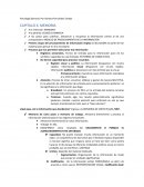 Psicología General. MEMORIA