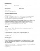 Historia clinica Ficha de Identificación