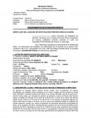 Modelo de acusacion directa - delito oaf. - alimentos peru