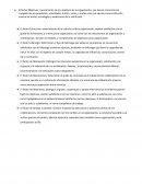 Diagnostico organizacional El factor Objetivos.