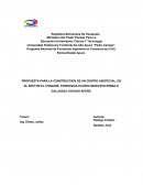 PROPUESTA PARA LA CONSTRUCCION DE UN CENTRO ASISTECIAL, EN EL SECTOR EL CHIGUIRE, PARROQUIA ELORZA MUNICIPIO RÓMULO GALLEGOS, ESTADO APURE.