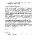 La incorporacion de la tecnologia