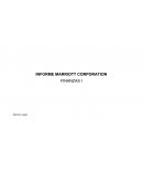 INFORME MARRIOTT CORPORATION FINANZAS